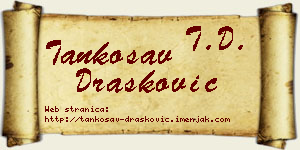 Tankosav Drašković vizit kartica